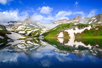 Ice Lakes Reflection