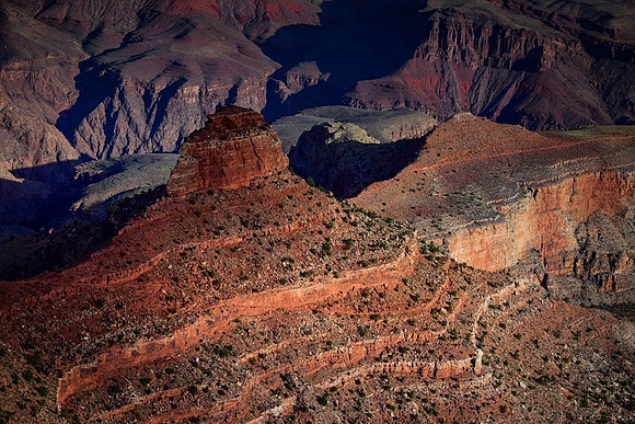 South Kaibab Trail from Yaki Point