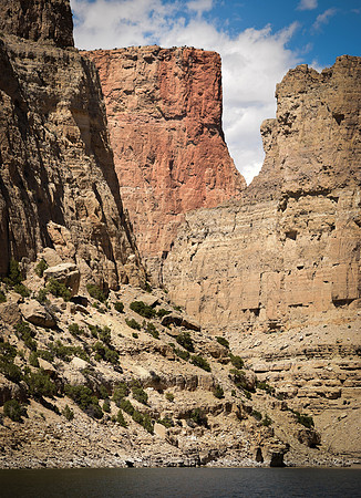 Devils Canyon Overlook, from the Lake
