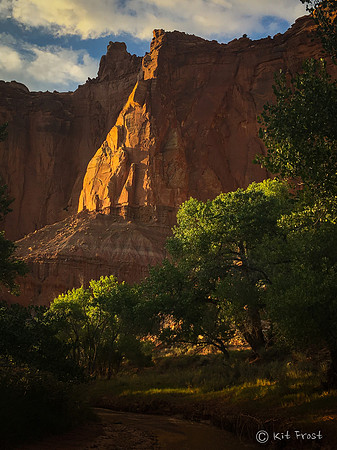 Sweet light on Wingate