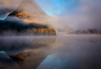 Sinapah View-Inversion on Two Medicine Lake