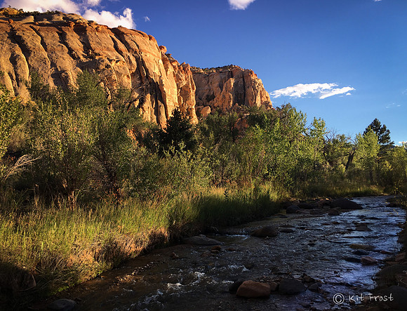 Pleasant Creek and Wingate Cliffs 2