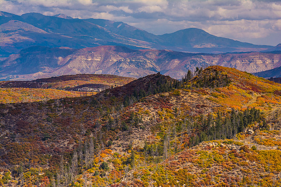 Distant view of Mancos Colorado
