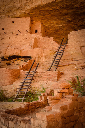 Ladders at Long House, Mesa Verde